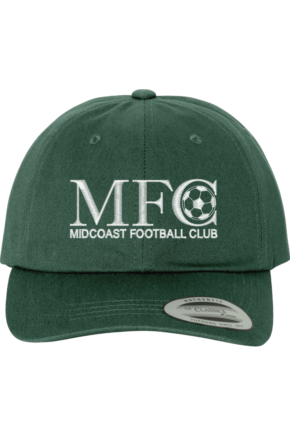 Midcoast FC Embroidered Dad Hat Signature Lacrosse