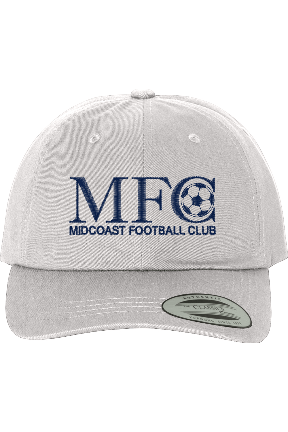 Midcoast FC Embroidered Dad Hat Signature Lacrosse