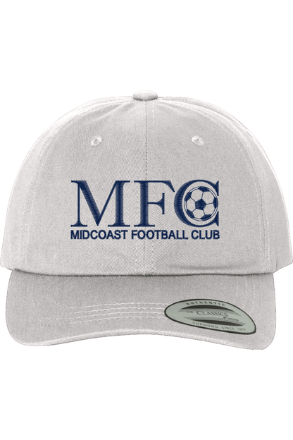 Midcoast FC Embroidered Dad Hat Signature Lacrosse
