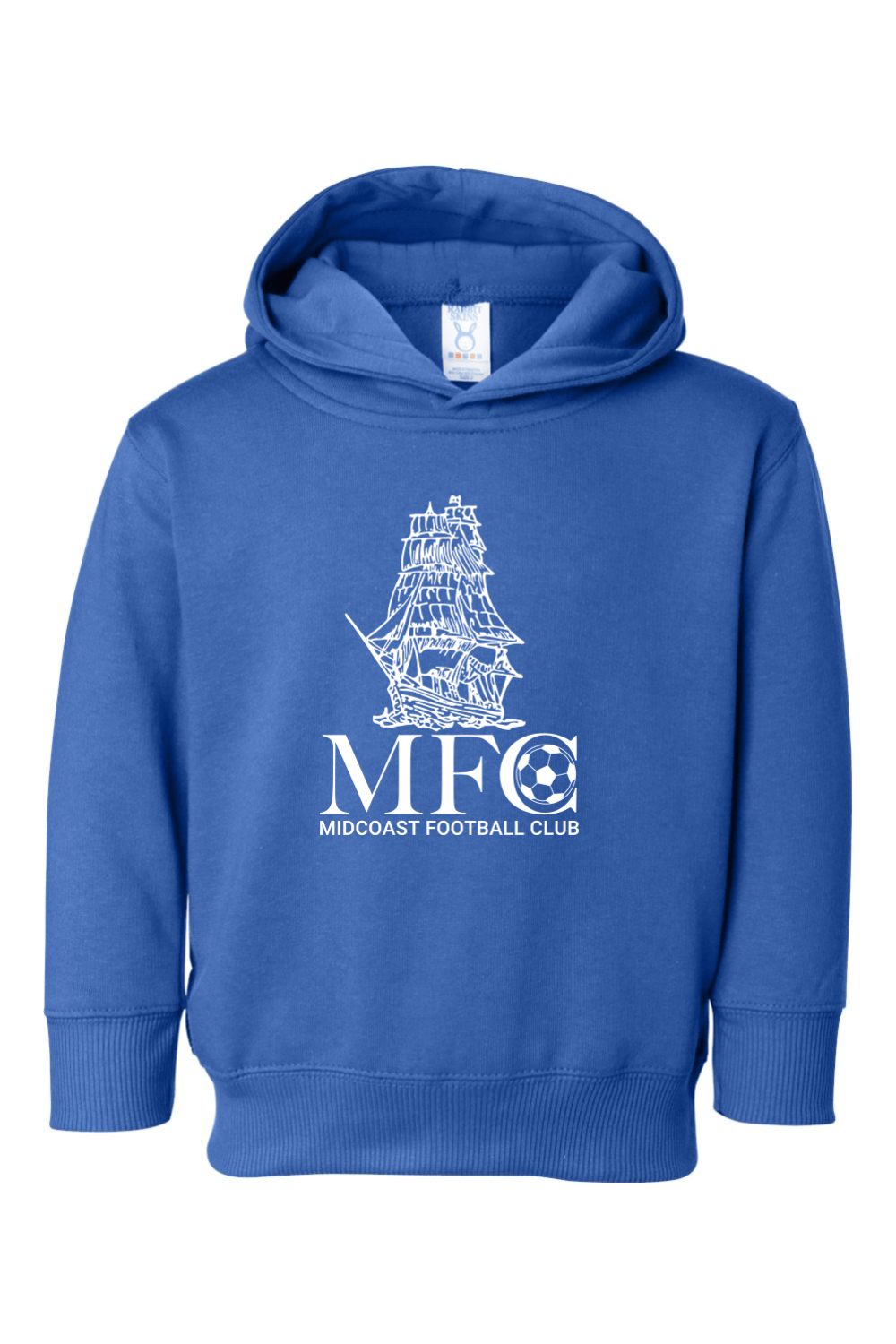 Midcoast FC Toddler Fleece Hoodie Signature Lacrosse
