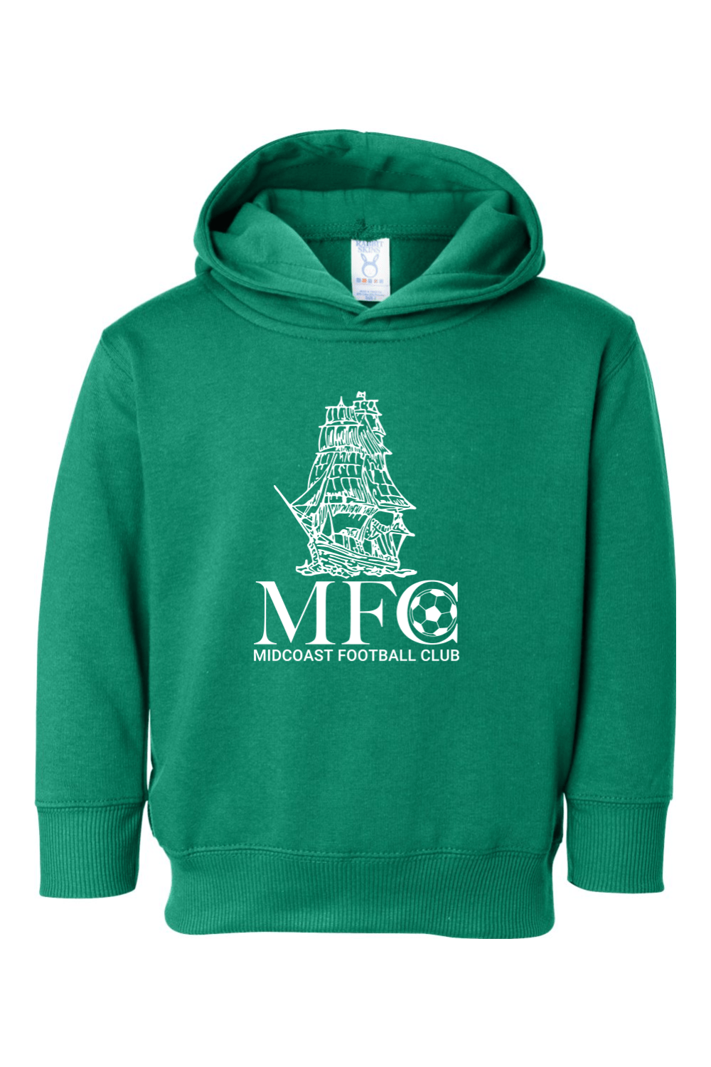 Midcoast FC Toddler Fleece Hoodie Signature Lacrosse