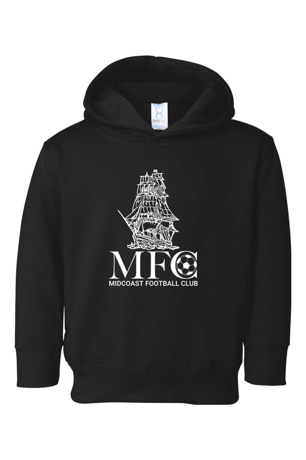 Midcoast FC Toddler Fleece Hoodie Signature Lacrosse