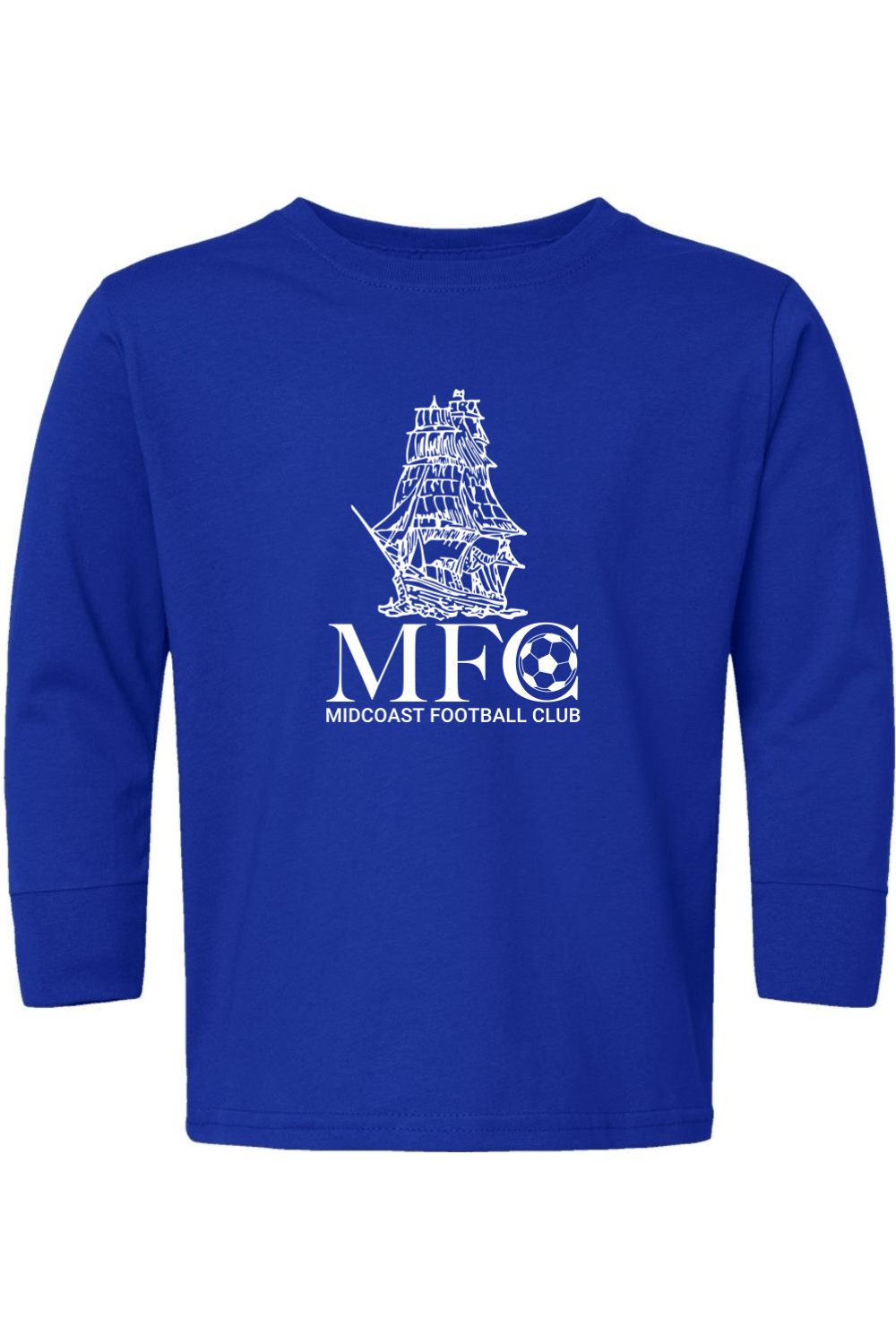 Midcoast FC Toddler Long Sleeve T-Shirt Signature Lacrosse