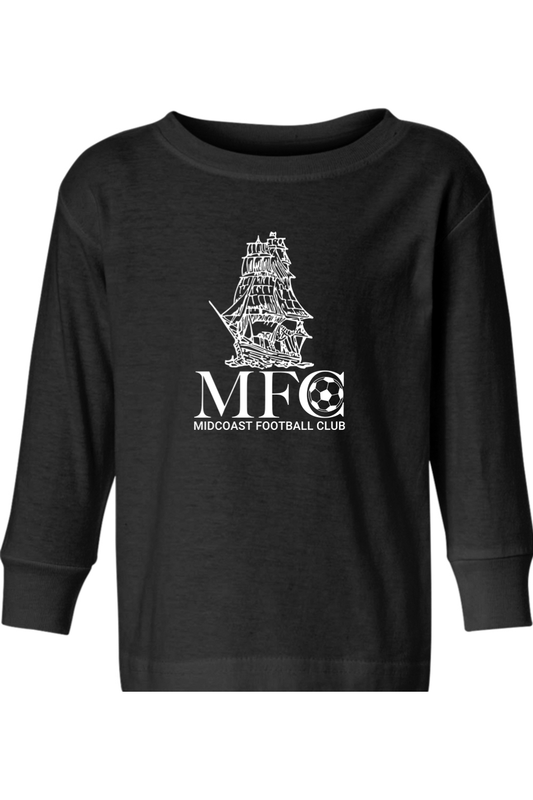Midcoast FC Toddler Long Sleeve T-Shirt Signature Lacrosse