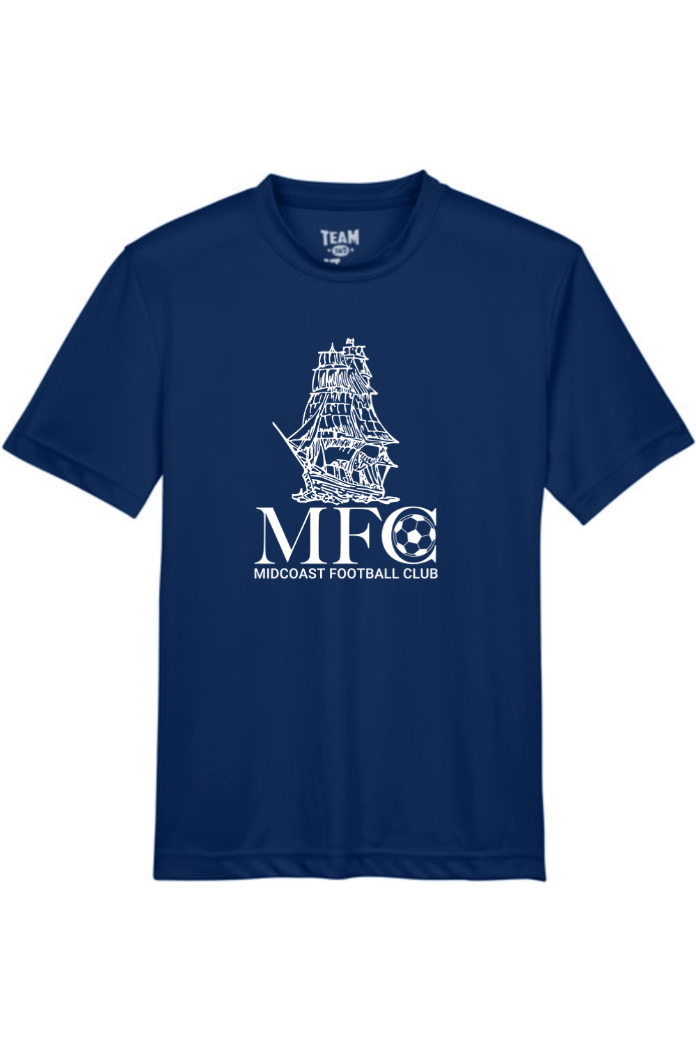 Midcoast FC Youth Athletic T-Shirt Signature Lacrosse