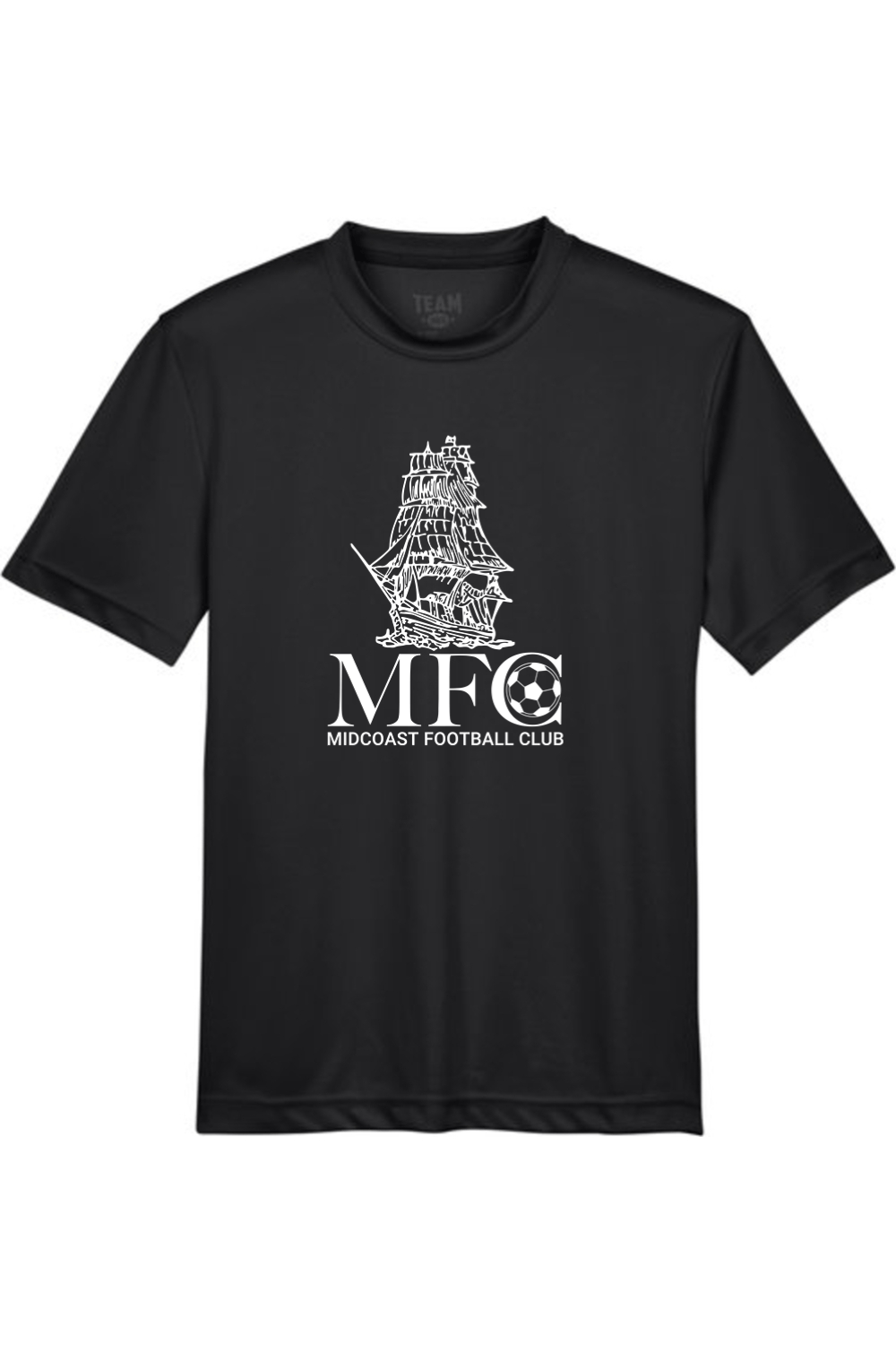 Midcoast FC Youth Athletic T-Shirt Signature Lacrosse