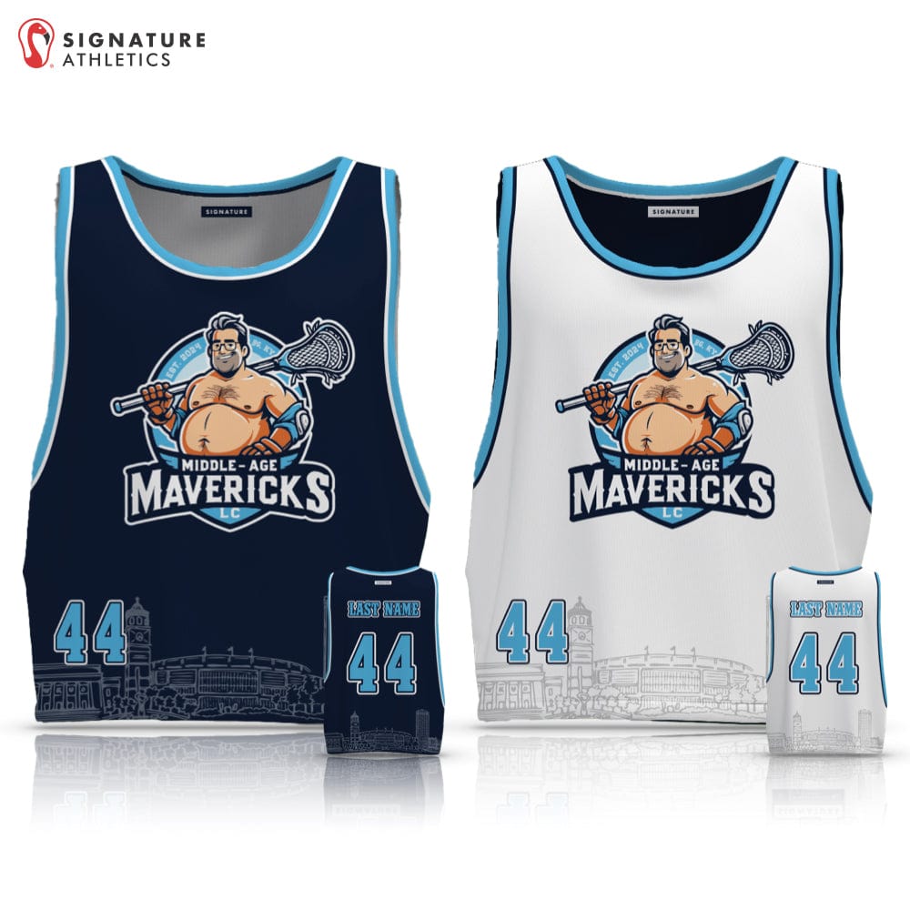 Middle Age Mavericks Men's 2 Piece Player Game Package Signature Lacrosse