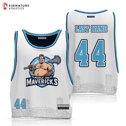 Middle Age Mavericks Men's 3 Piece Player Game Package Signature Lacrosse