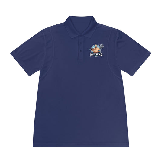 Middle AML Adult Athletic Polo Signature Lacrosse