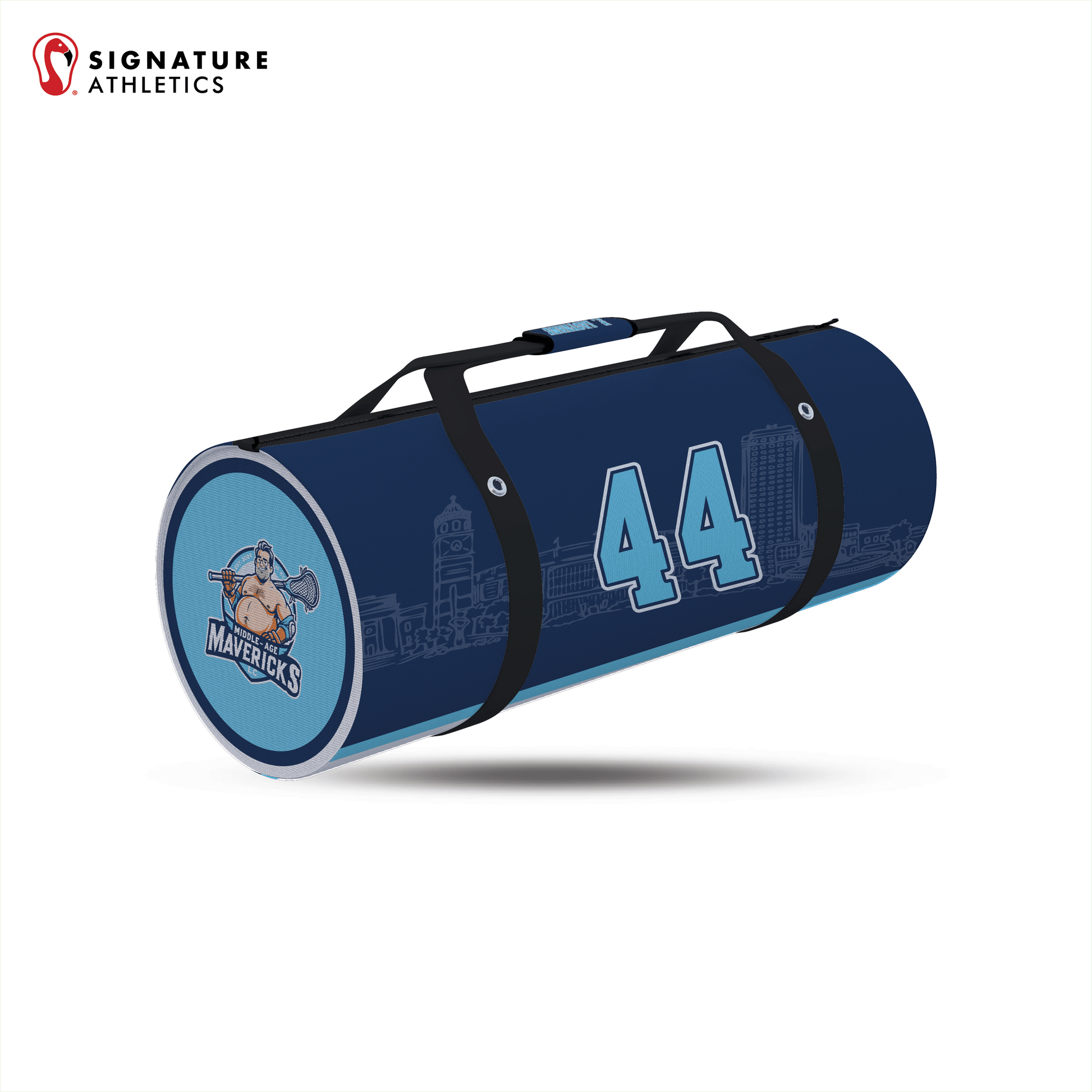 Middle AML Customizable Medium All-Purpose Duffel Bag Signature Lacrosse