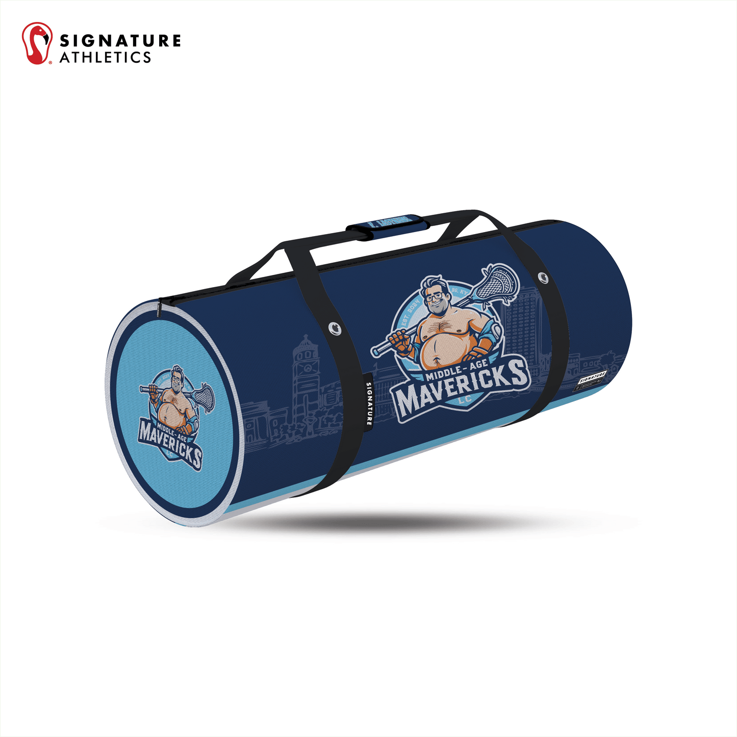Middle AML Customizable Medium All-Purpose Duffel Bag Signature Lacrosse