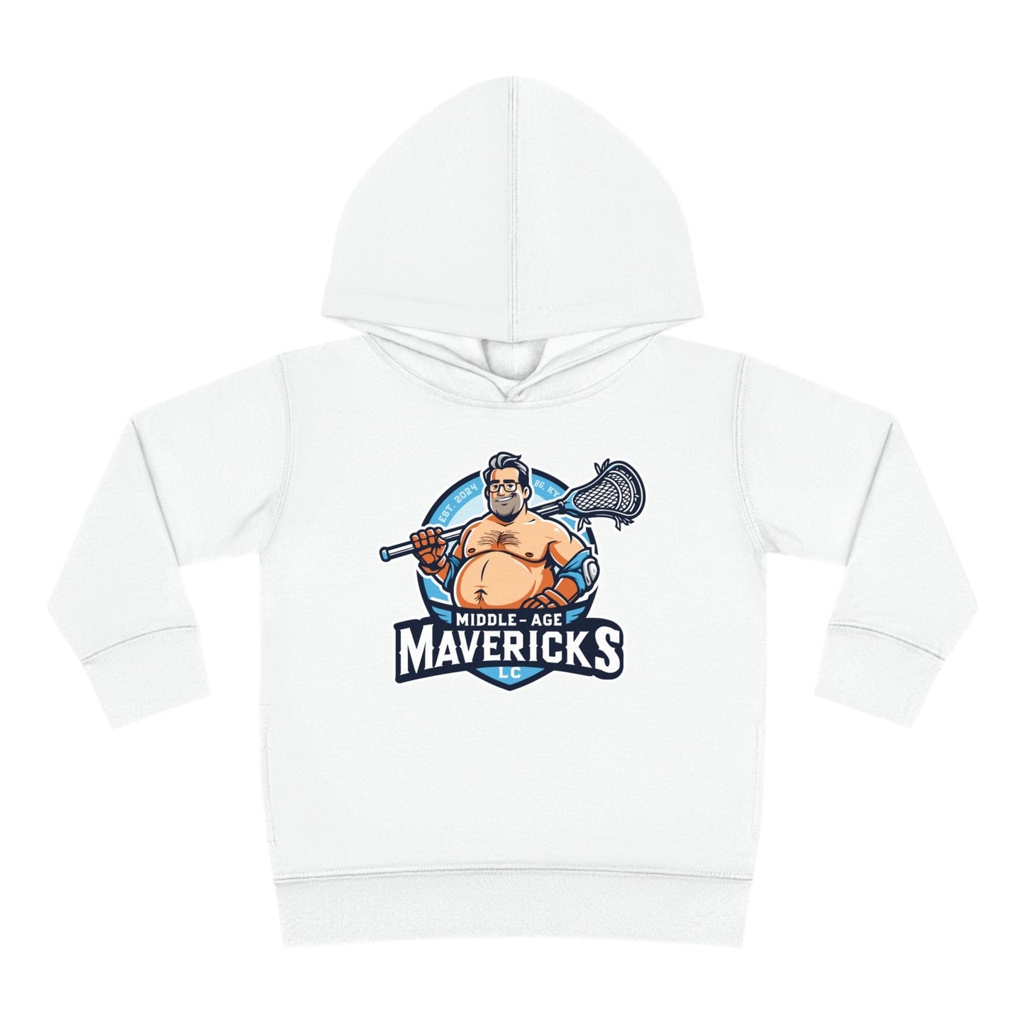 Middle AML Toddler Pullover Hoodie Signature Lacrosse