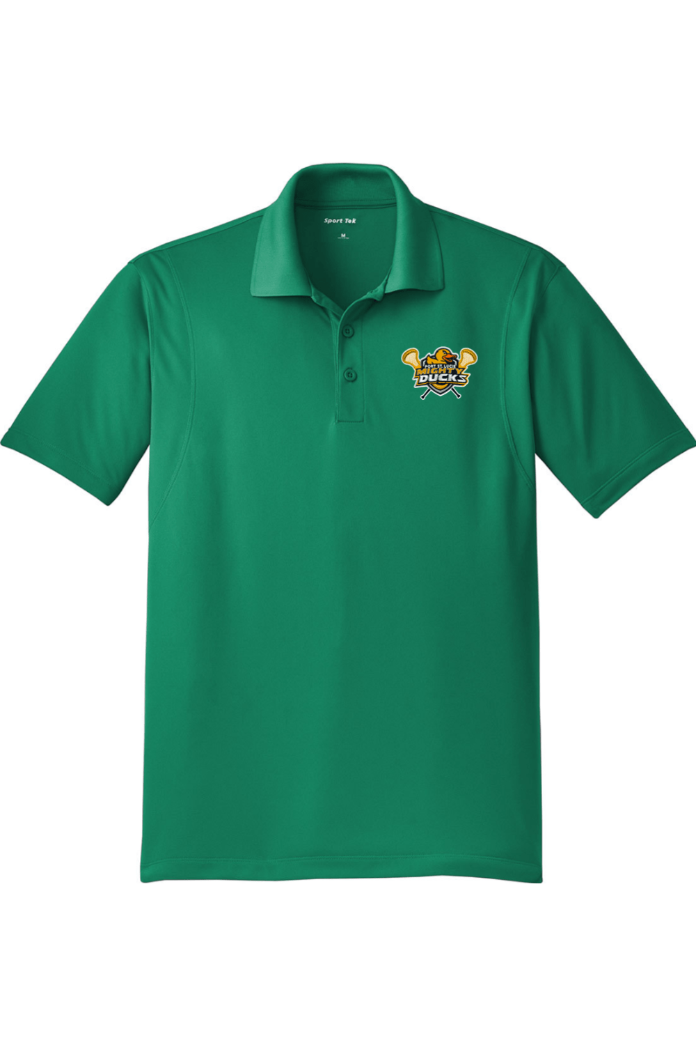 Mighty Ducks Lacrosse Adult Embroidered Athletic Polo Signature Lacrosse