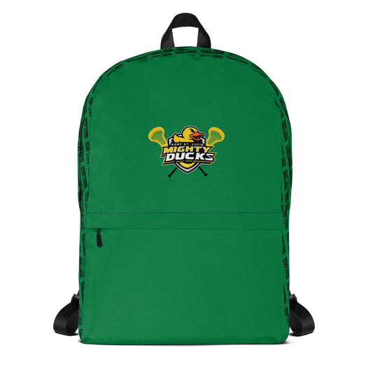 Mighty Ducks Lacrosse Travel Backpack Signature Lacrosse