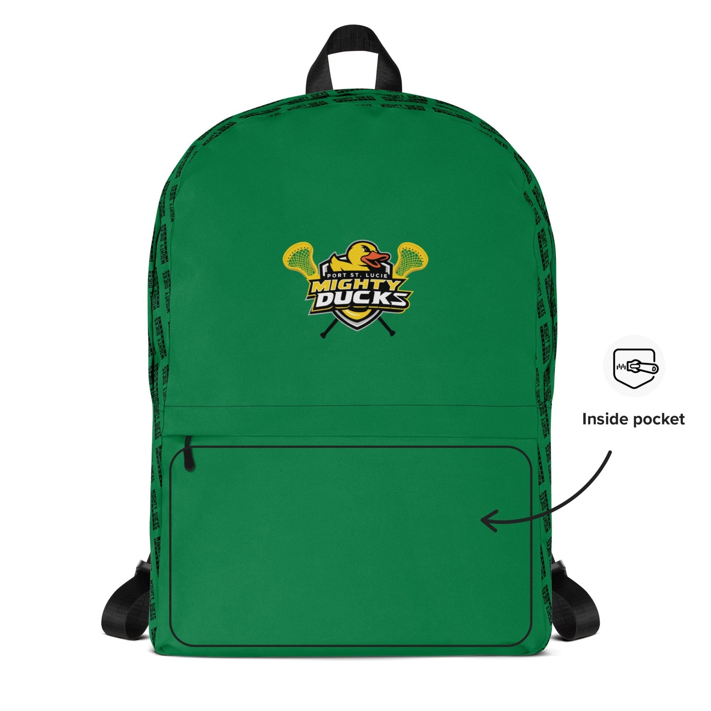 Mighty Ducks Lacrosse Travel Backpack Signature Lacrosse