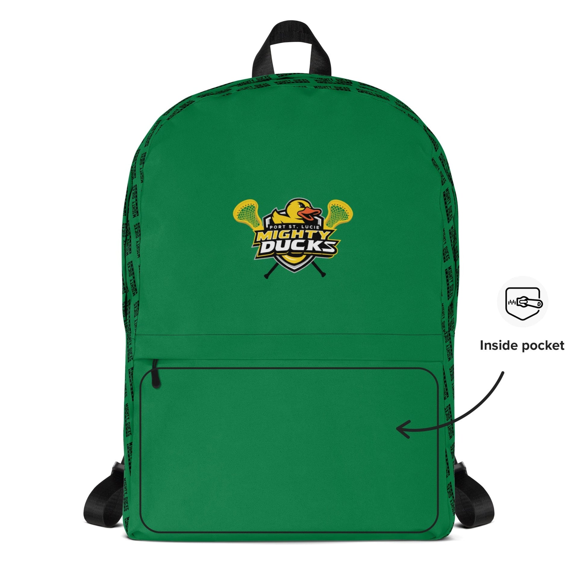 Mighty Ducks Lacrosse Travel Backpack Signature Lacrosse