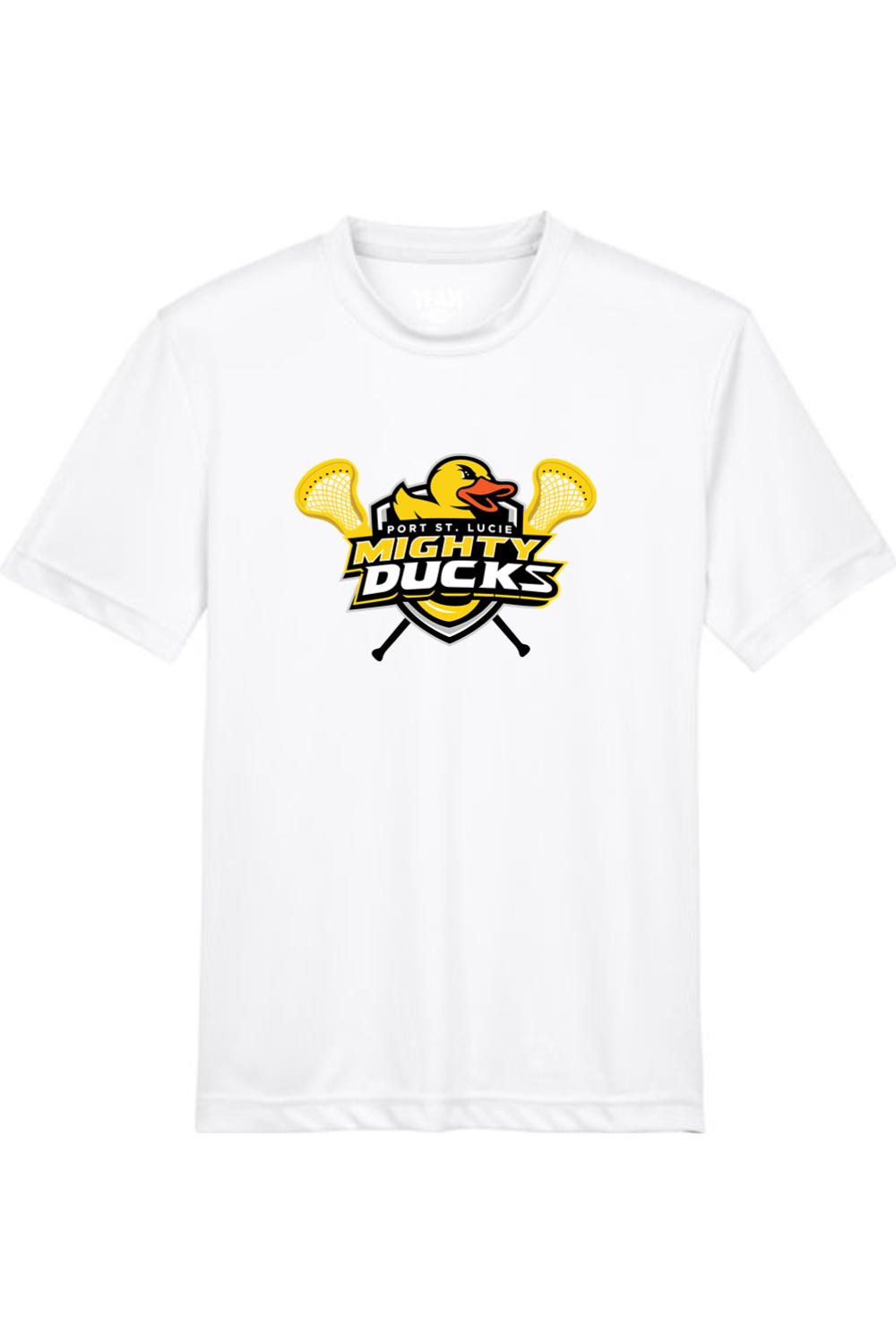 Mighty Ducks Lacrosse Youth Athletic T-Shirt Signature Lacrosse