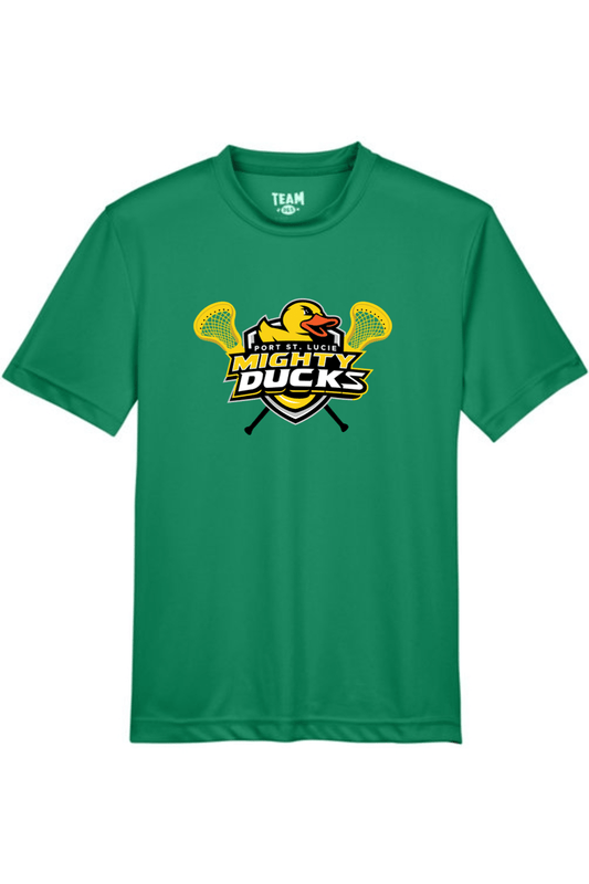 Mighty Ducks Lacrosse Youth Athletic T-Shirt Signature Lacrosse