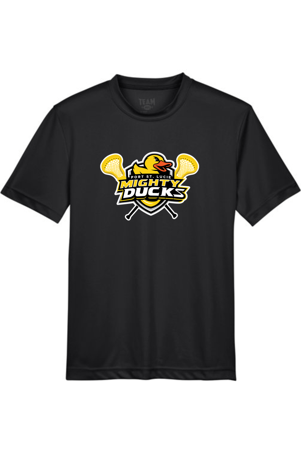 Mighty Ducks Lacrosse Youth Athletic T-Shirt Signature Lacrosse