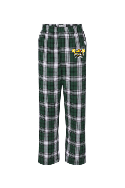 Mighty Ducks Lacrosse Youth Flannel Pants Signature Lacrosse