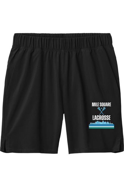 Mile Square Lacrosse Adult Athletic Men's Shorts Signature Lacrosse