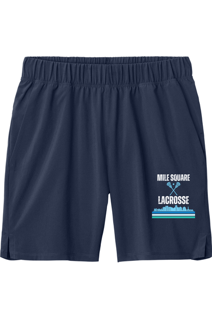 Mile Square Lacrosse Adult Athletic Men's Shorts Signature Lacrosse