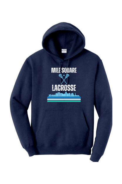 Mile Square Lacrosse Adult Heavyweight Hoodie Signature Lacrosse