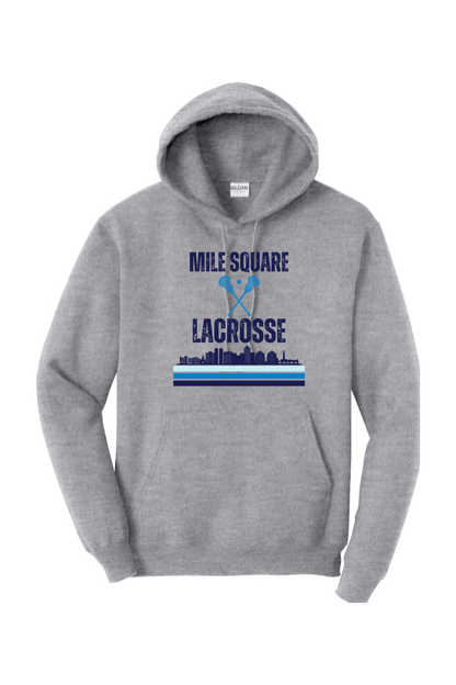 Mile Square Lacrosse Adult Heavyweight Hoodie Signature Lacrosse