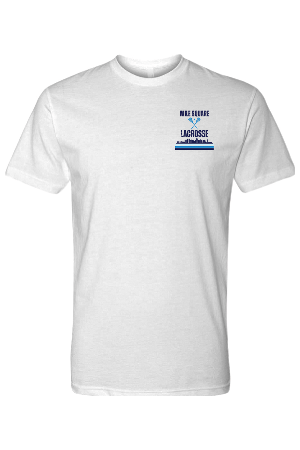 Mile Square Lacrosse Adult Men's T-Shirt Signature Lacrosse