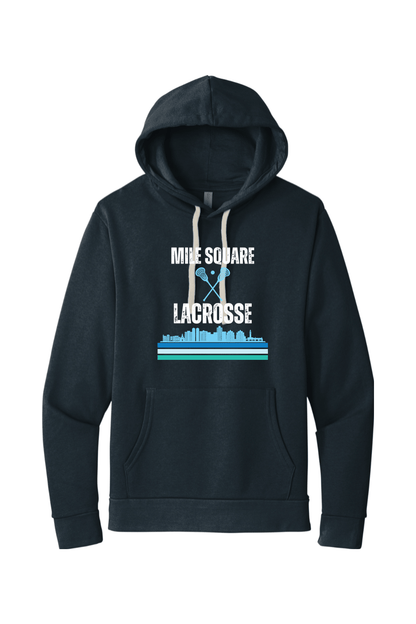 Mile Square Lacrosse Adult Premium Lightweight Hoodie Signature Lacrosse