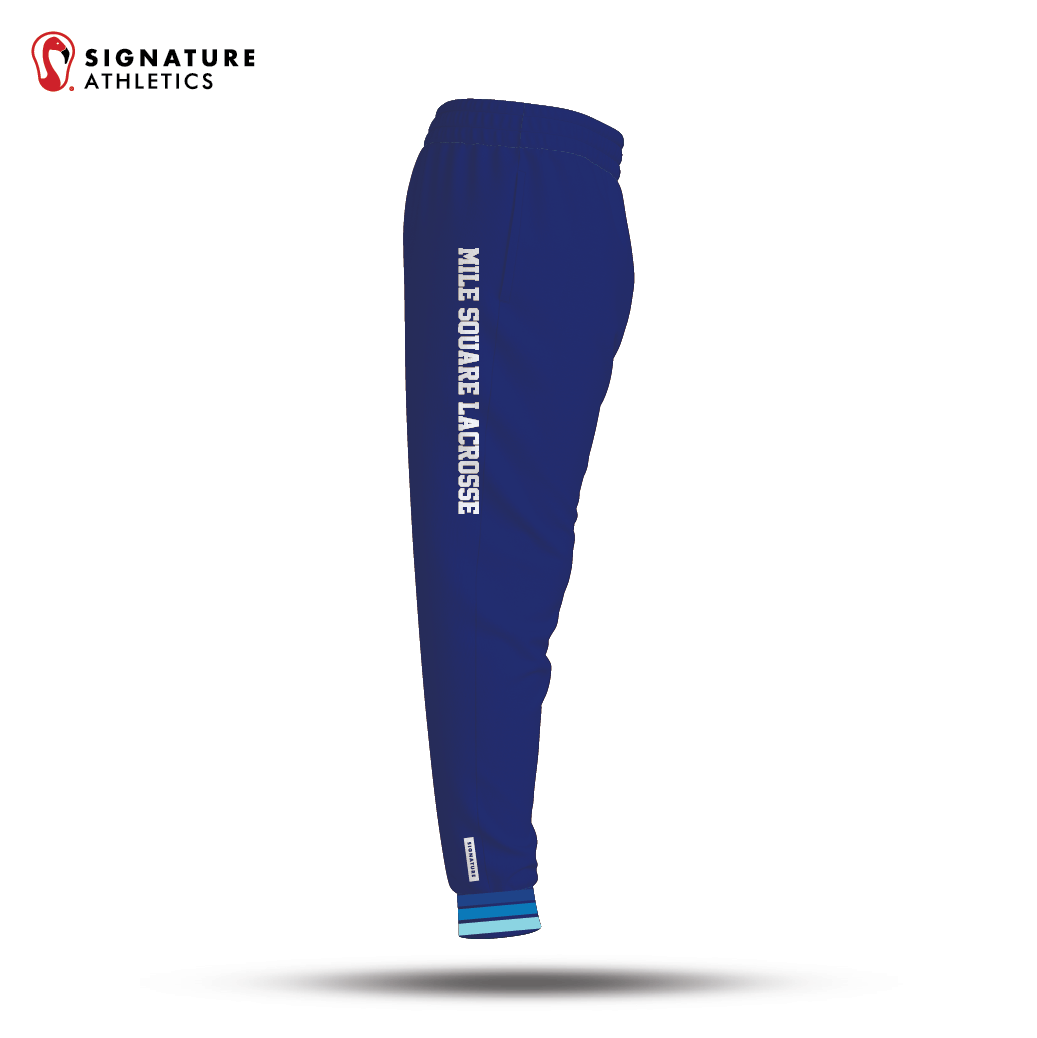 Mile Square Lacrosse Coach Lightweight Dye Sub Joggers Signature Lacrosse
