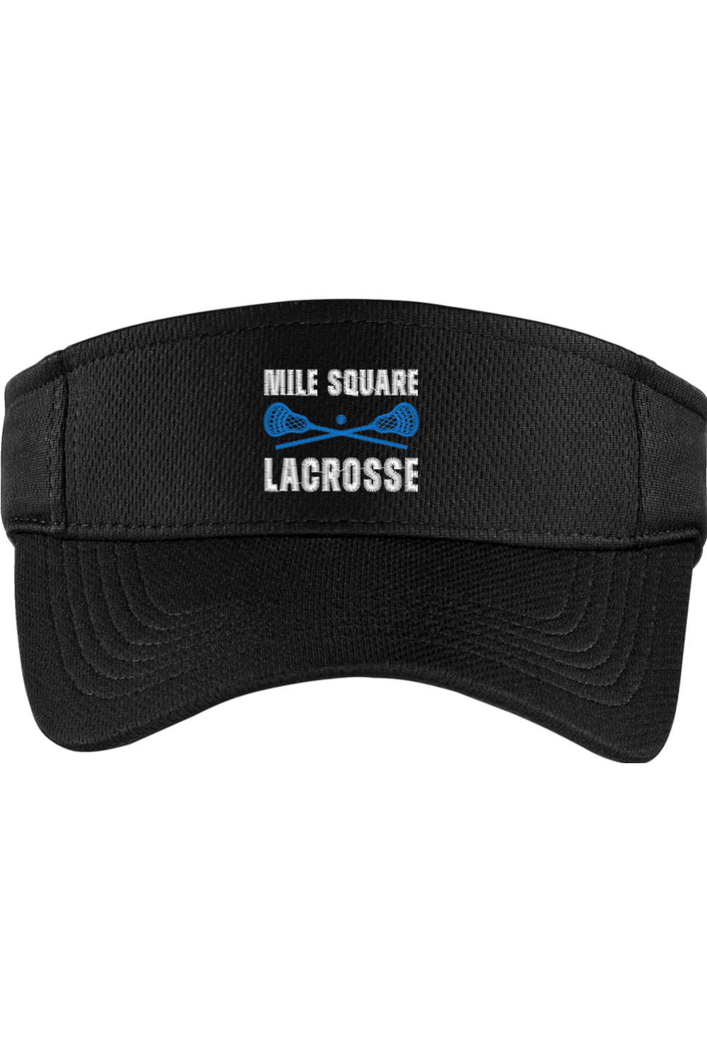 Mile Square Lacrosse Embroidered Visor Signature Lacrosse