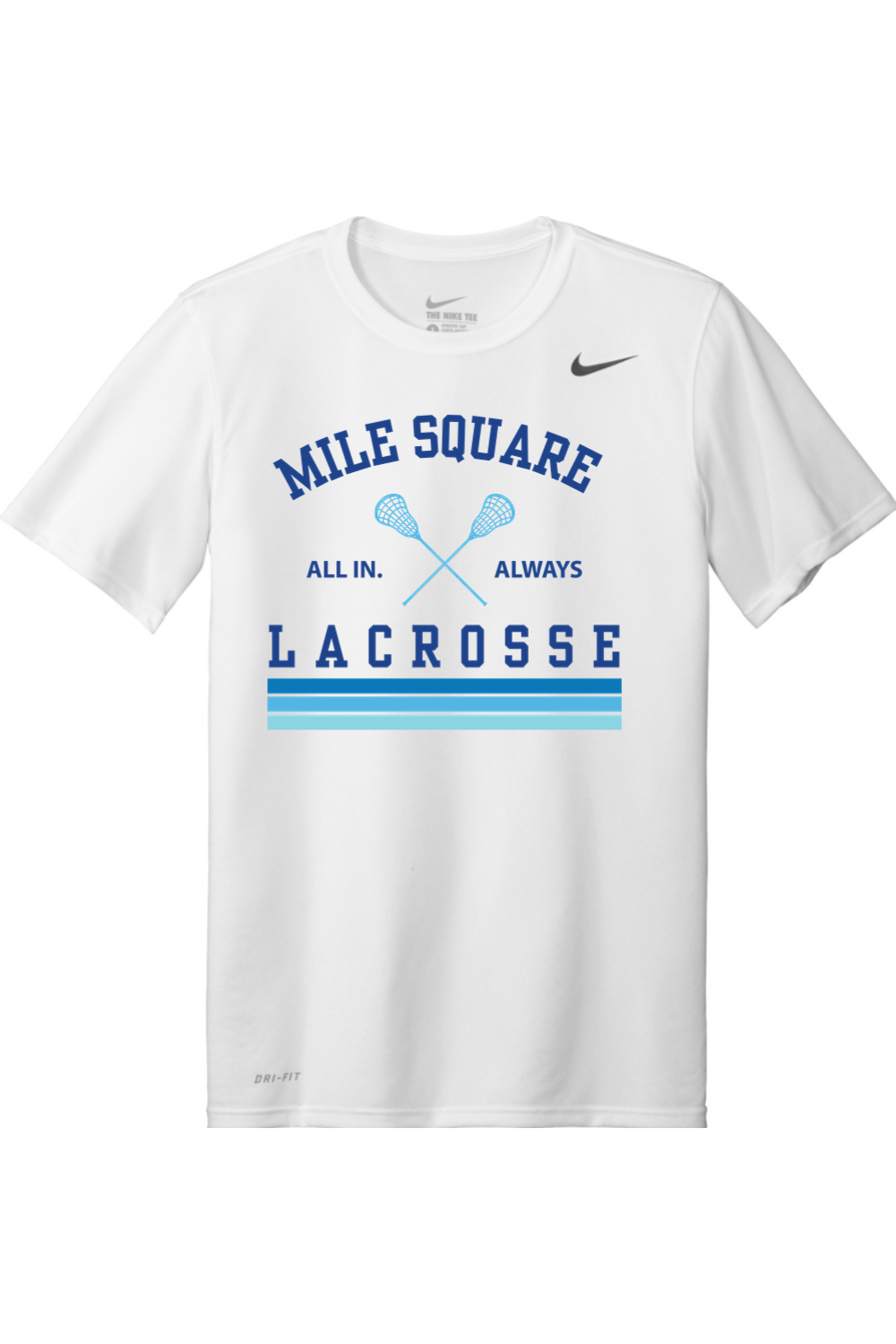 Mile Square Lacrosse Nike Team rLegend Tee Signature Lacrosse