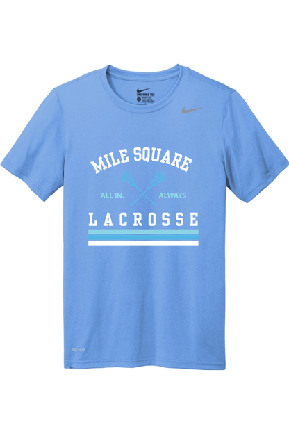Mile Square Lacrosse Nike Team rLegend Tee Signature Lacrosse
