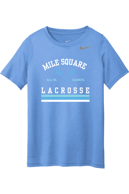 Mile Square Lacrosse Nike Youth Team rLegend Tee Signature Lacrosse