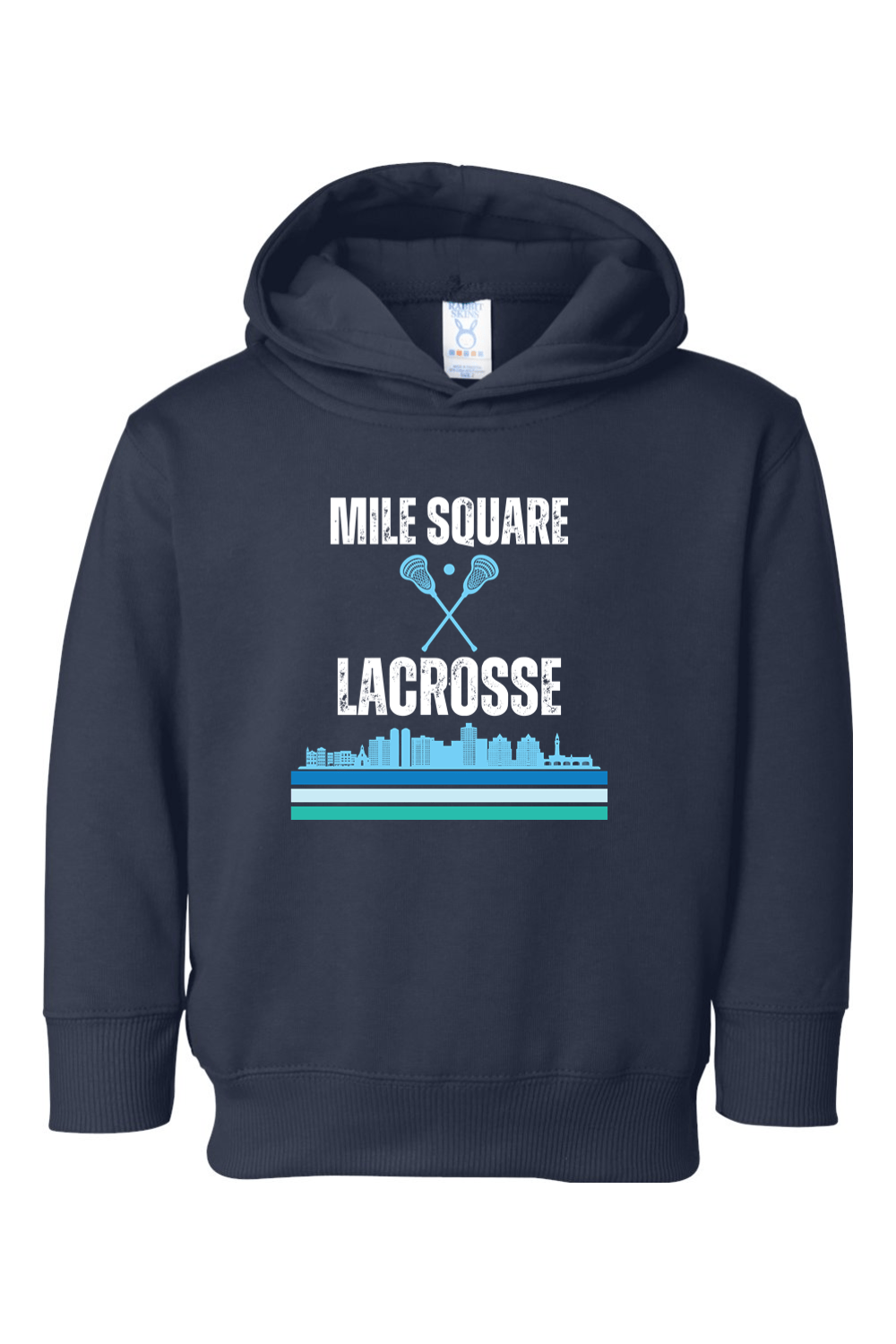 Mile Square Lacrosse Toddler Fleece Hoodie Signature Lacrosse