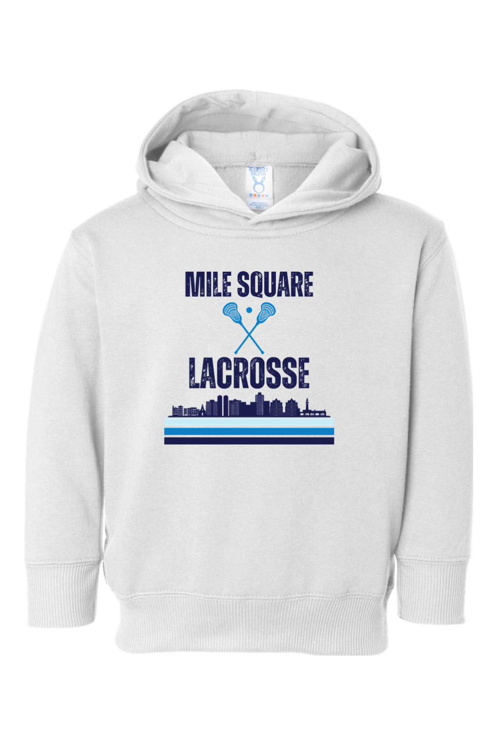 Mile Square Lacrosse Toddler Fleece Hoodie Signature Lacrosse