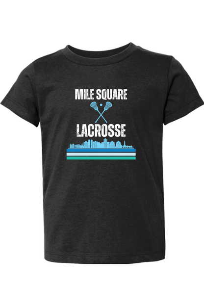 Mile Square Lacrosse Toddler T-Shirt Signature Lacrosse