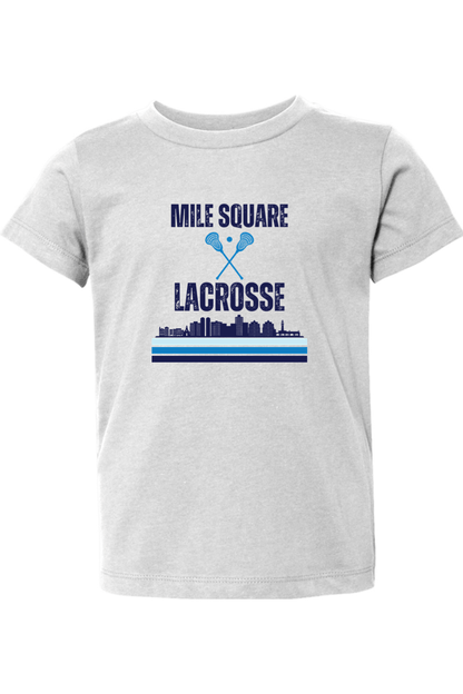 Mile Square Lacrosse Toddler T-Shirt Signature Lacrosse
