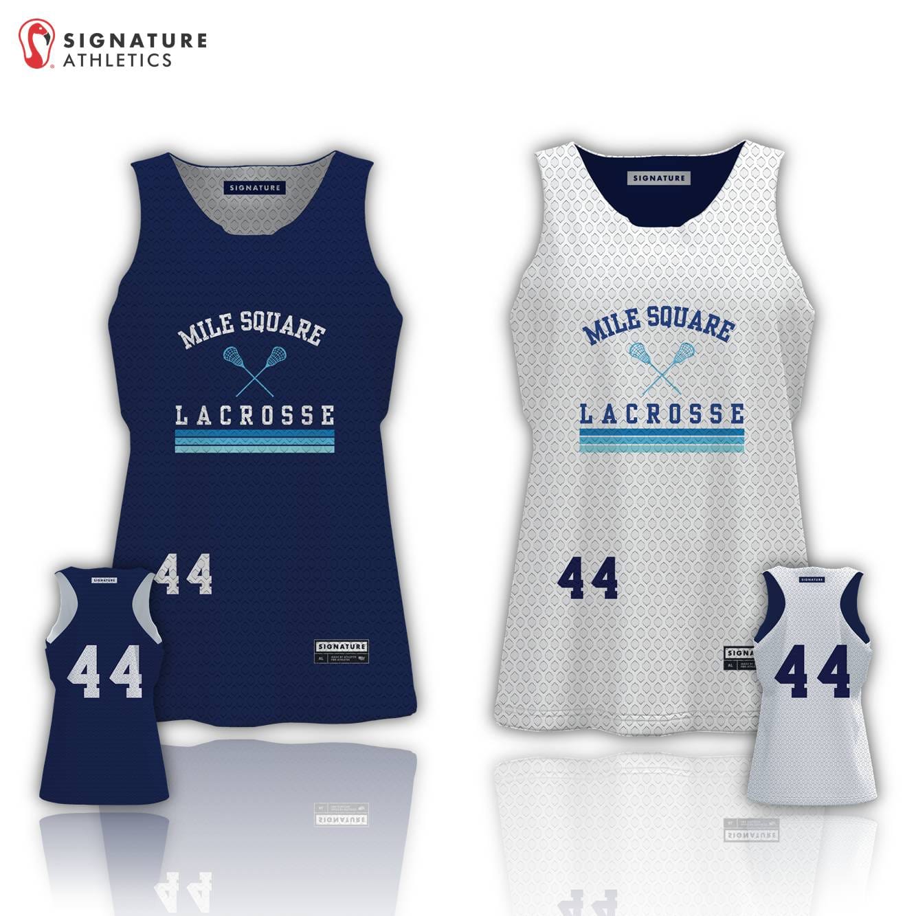 Mile Square Lacrosse Women's Basic Tournament Pinnie Custom Signature Lacrosse