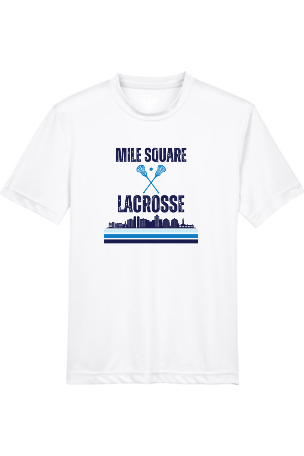 Mile Square Lacrosse Youth Athletic T-Shirt Signature Lacrosse