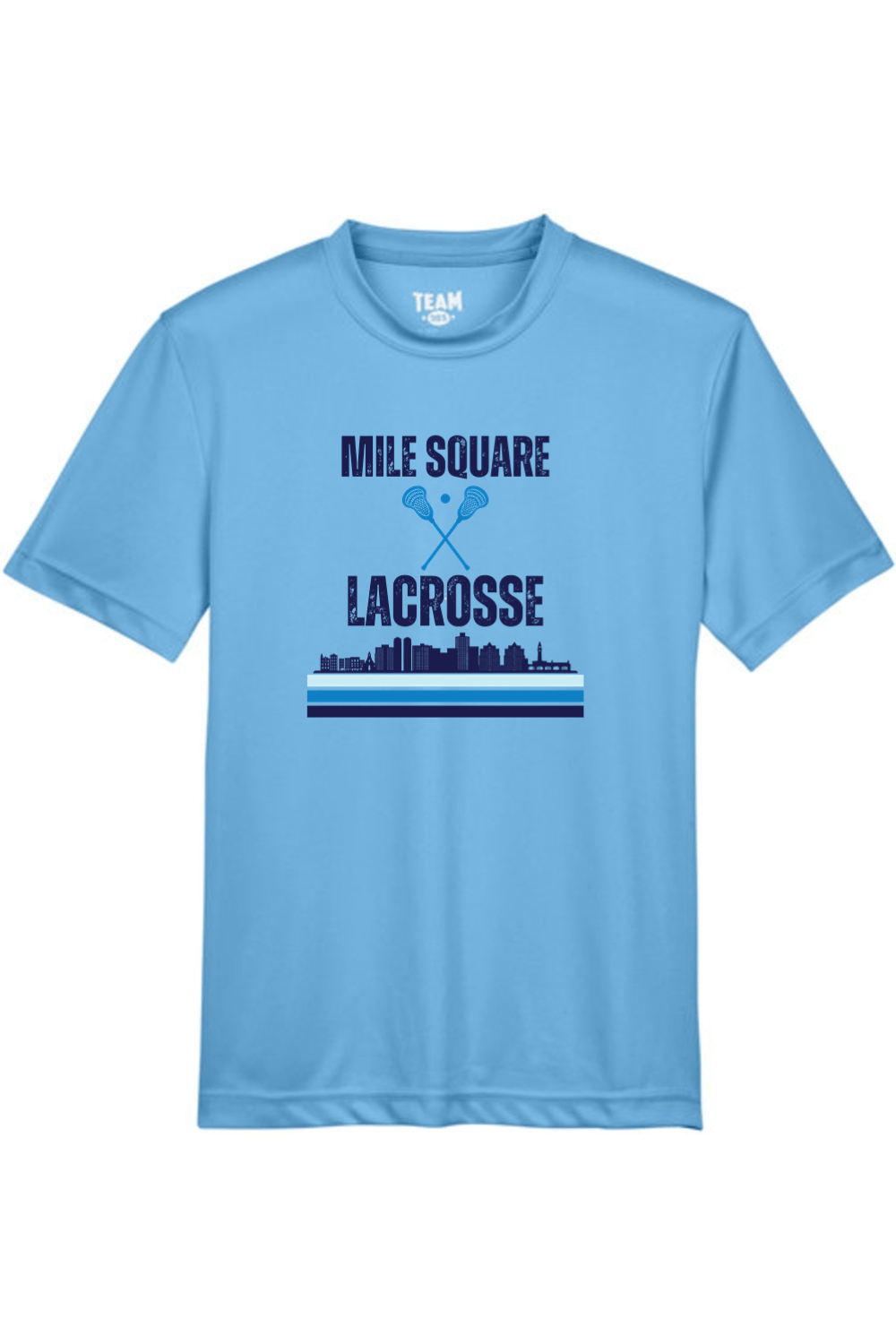 Mile Square Lacrosse Youth Athletic T-Shirt Signature Lacrosse