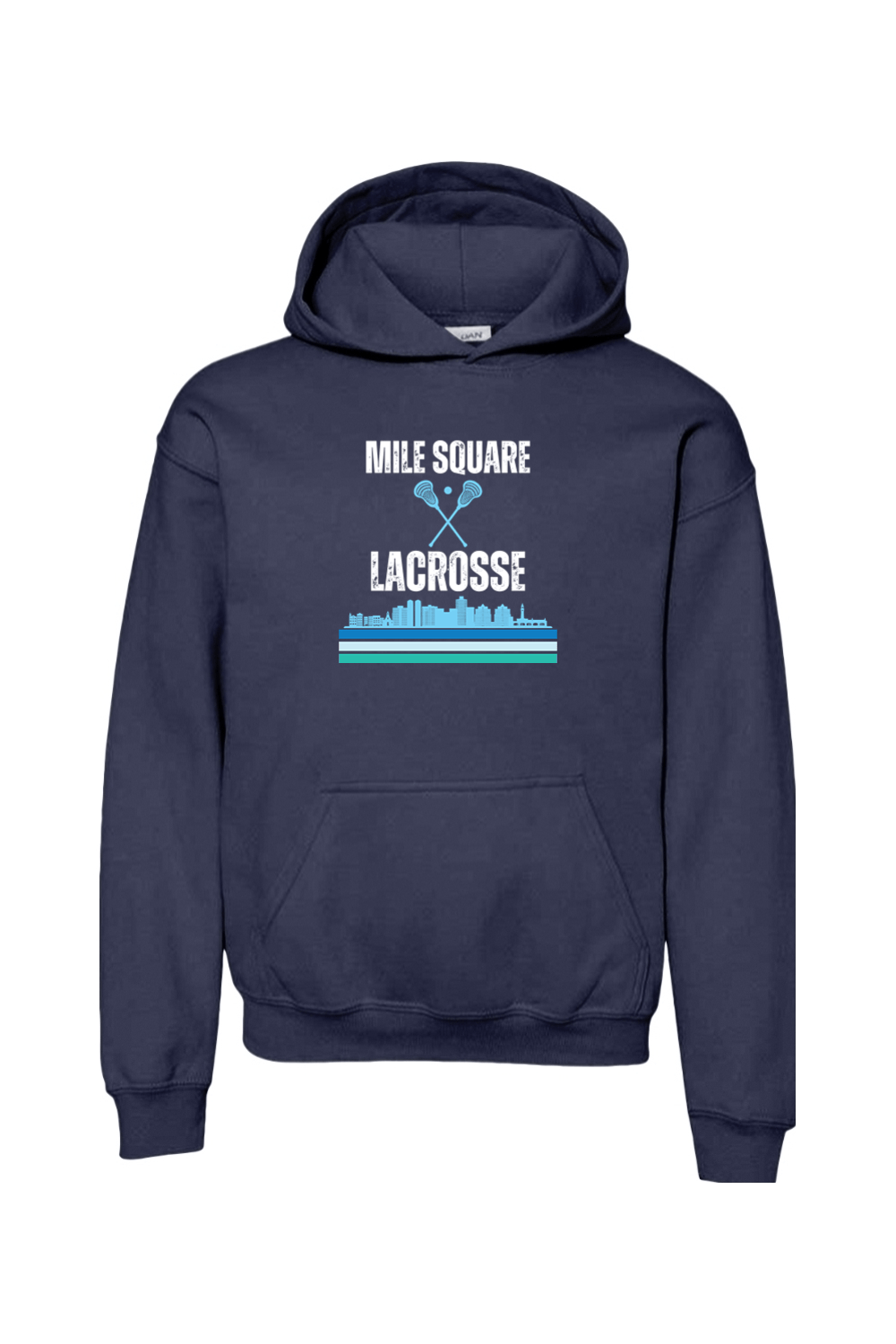 Mile Square Lacrosse Youth Hoodie Signature Lacrosse