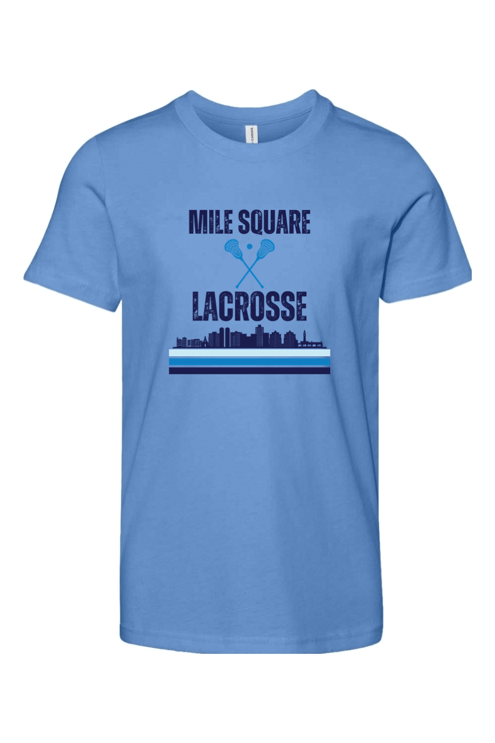 Mile Square Lacrosse Youth Lifestyle T-Shirt Signature Lacrosse