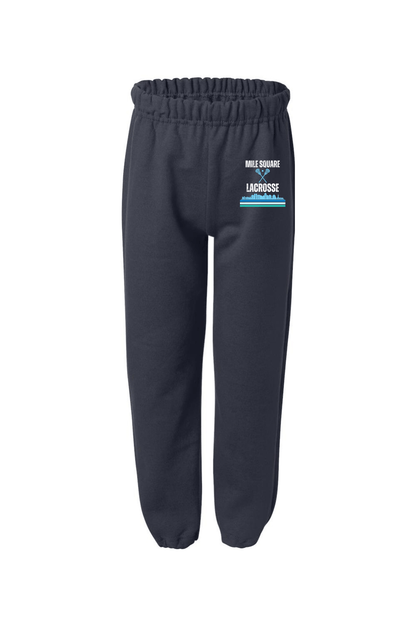 Mile Square Lacrosse Youth Sweatpants Signature Lacrosse