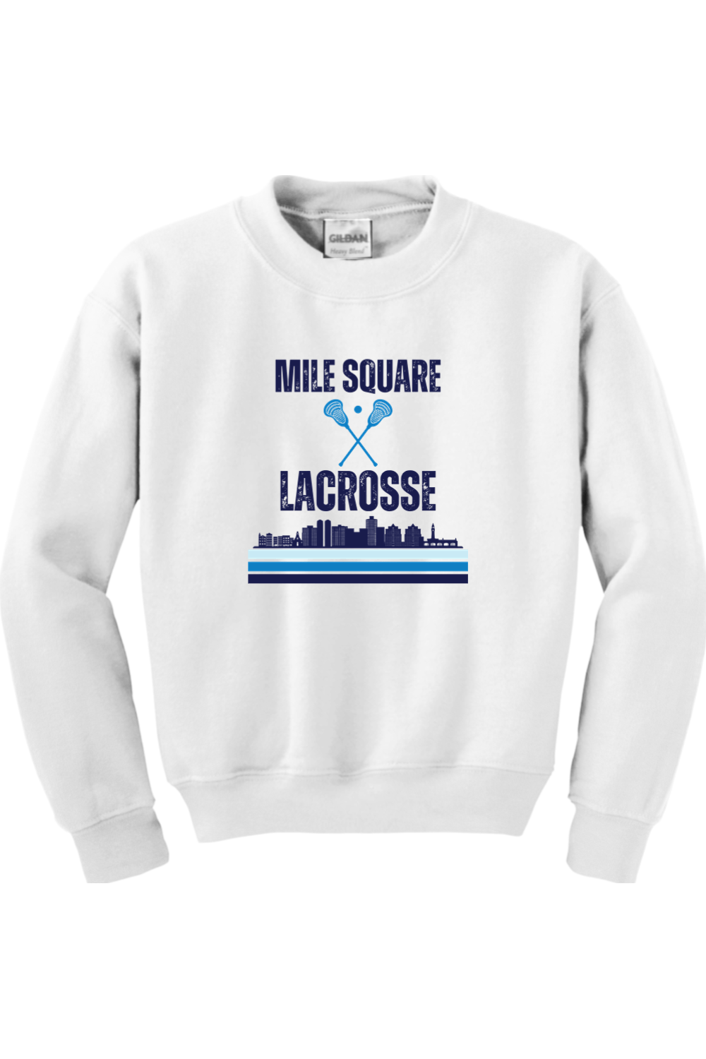 Mile Square Lacrosse Youth Sweatshirt Signature Lacrosse