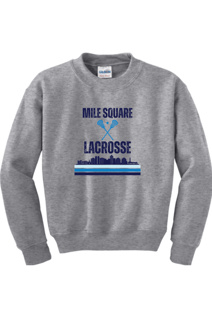 Mile Square Lacrosse Youth Sweatshirt Signature Lacrosse