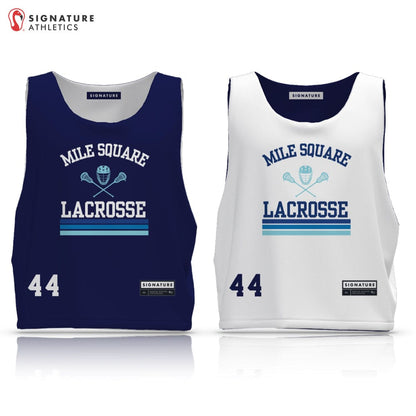 Mile Square LC Men's Reversible Player Pinnie Signature Lacrosse