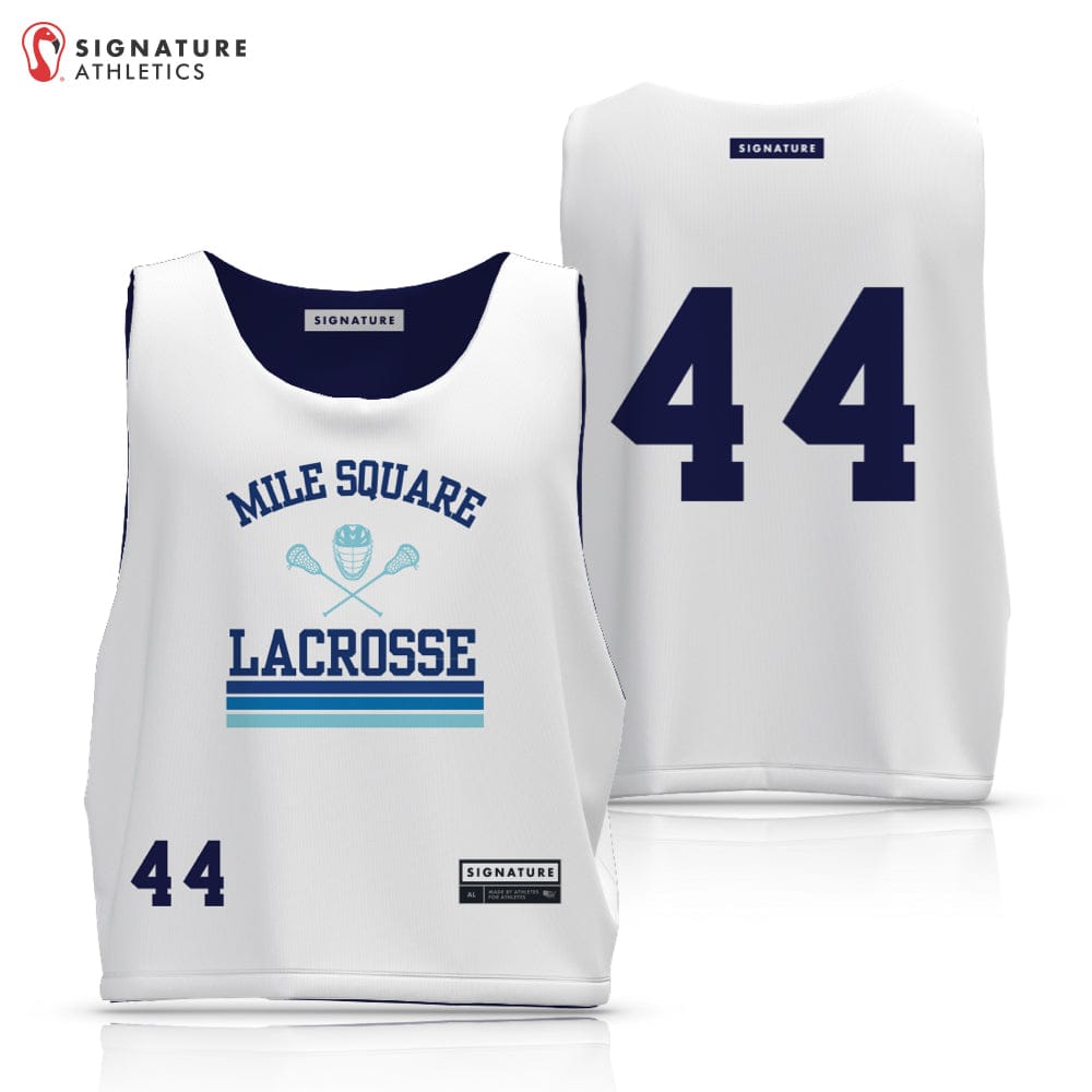 Mile Square LC Men's Reversible Player Pinnie Signature Lacrosse