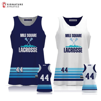 Mile Square LC Women's Player Reversible Pinnie Signature Lacrosse